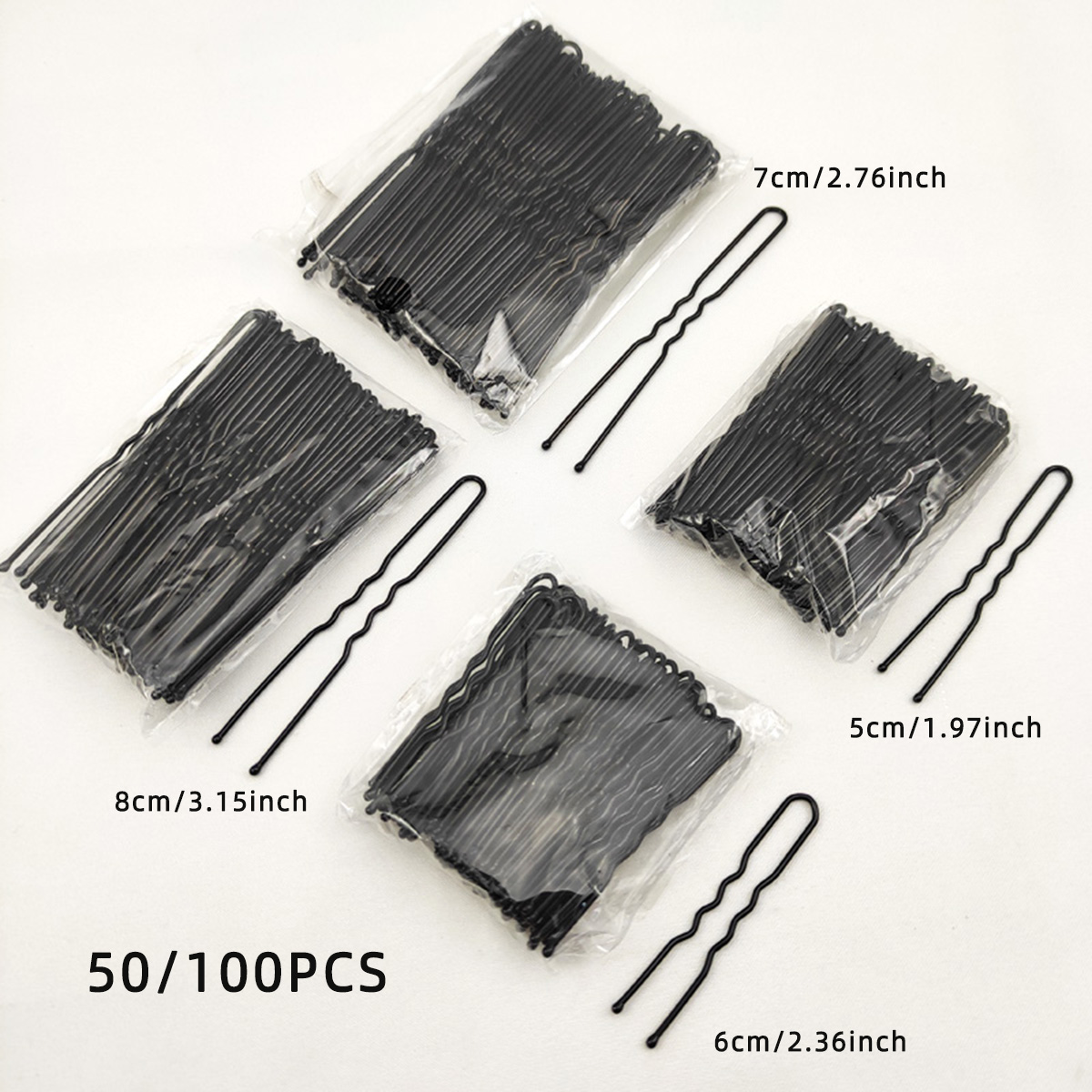 Women Accessories On Sale - 50/100 Buah Wanita 5/6/7/8 Cm Rambut