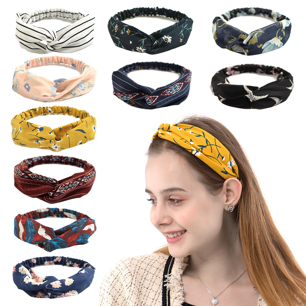 Women'S Yoga Accessories - Ikat Rambut Gaya Bohemian Modis Ikat