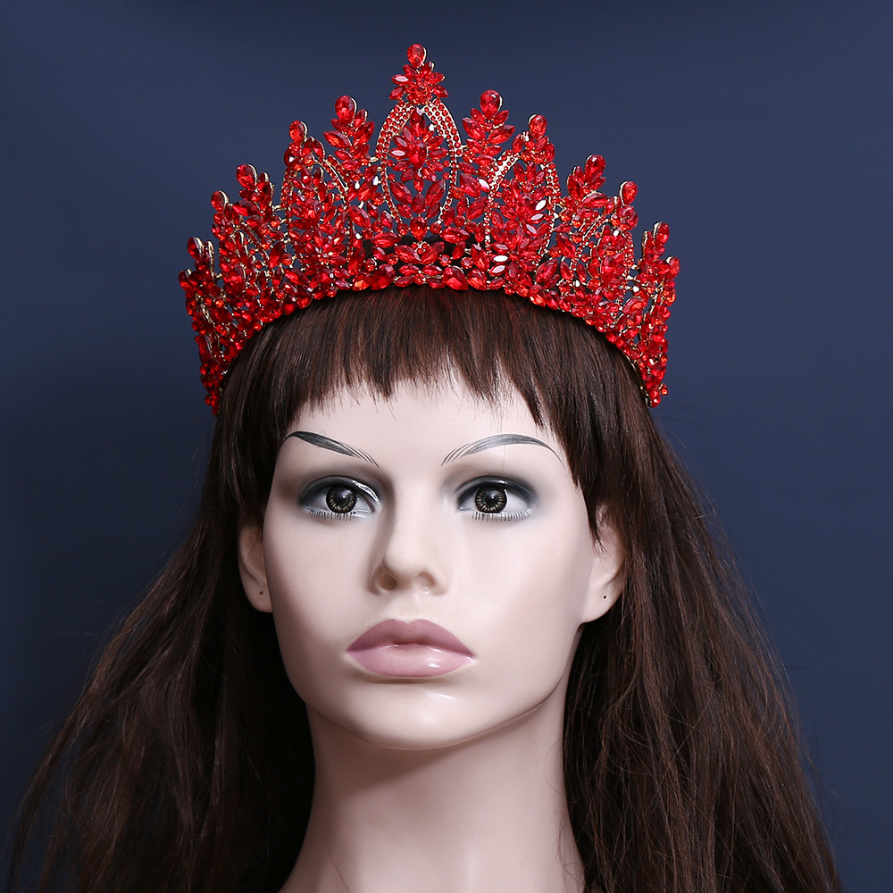 Women'S Hair Accessories Wedding - Mahkota pengantin kontes kecantikan Eropa dan