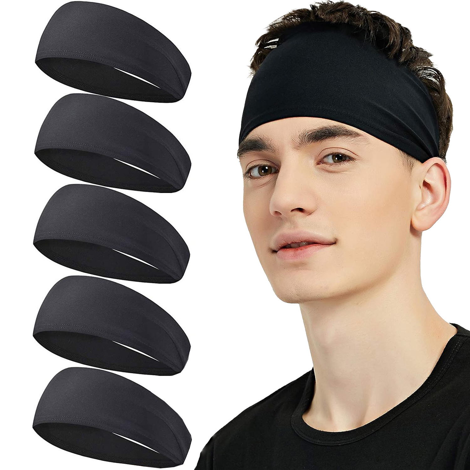 Women'S Yoga Accessories - Bando olahraga Pria Wanita, aksesoris rambut