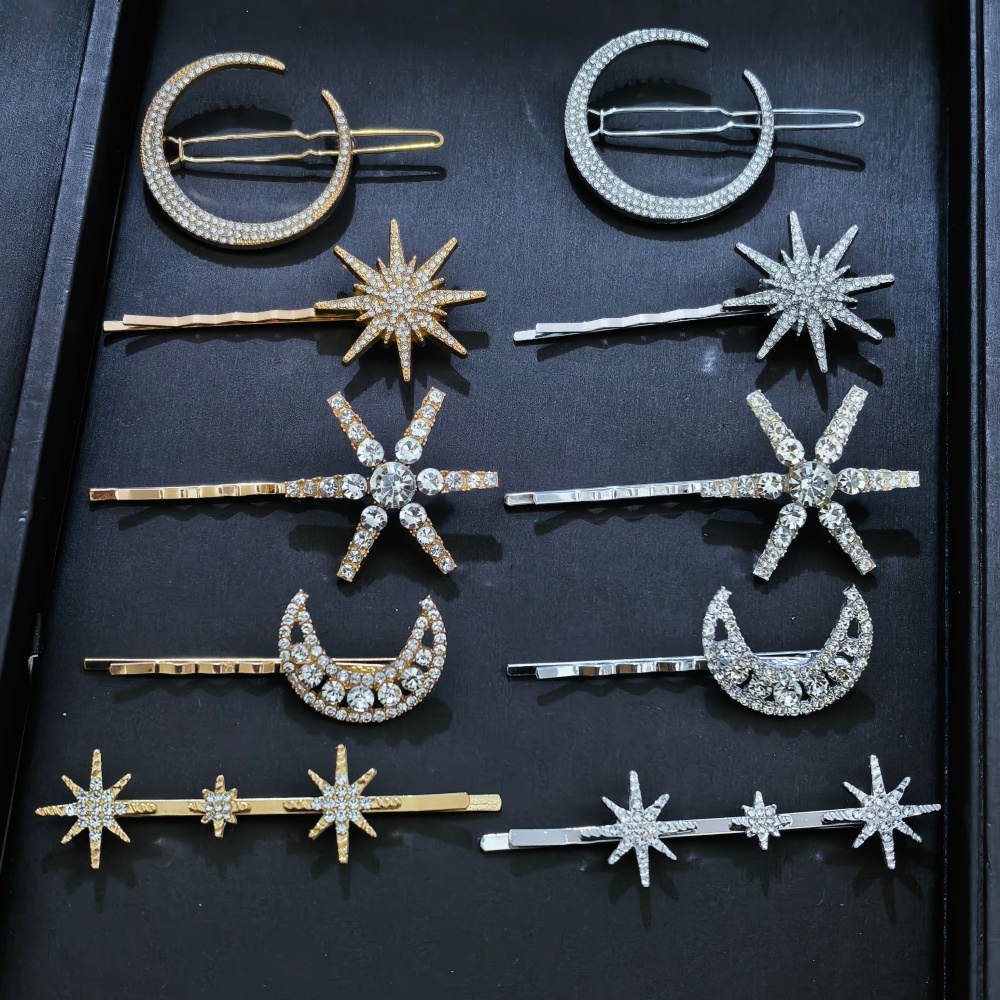 Women Accessories On Sale - Set 3/4 buah jepit rambut berbentuk