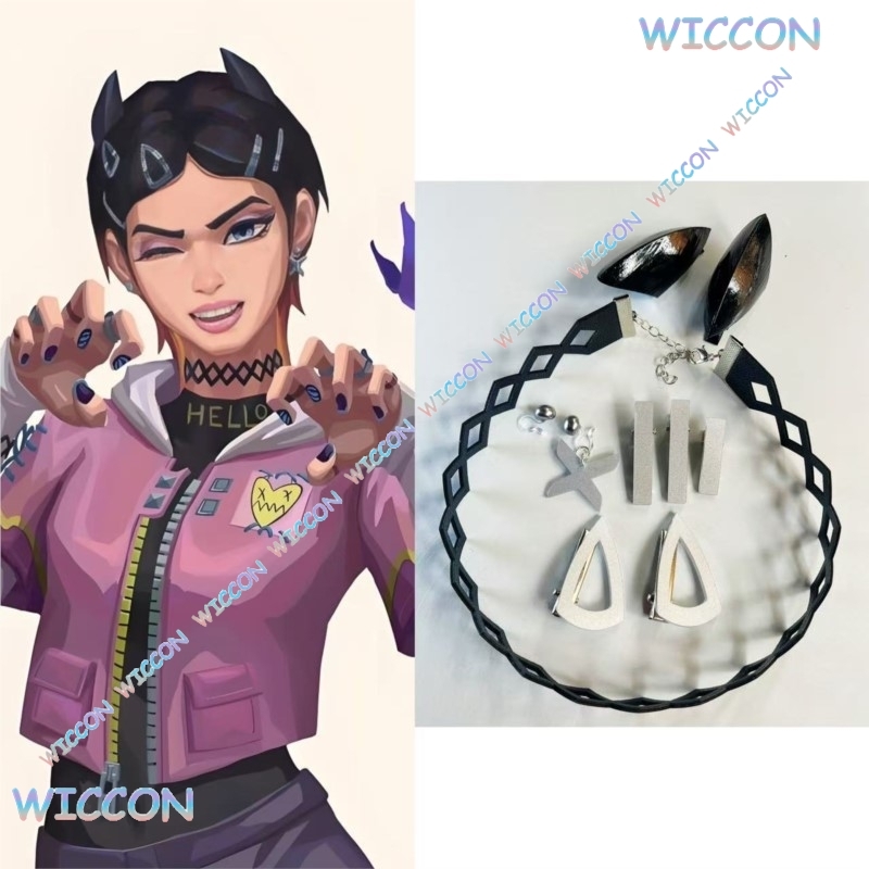 Women Accessories On Sale - Valorant Cengkih Klip Kerah Anting Kupu-kupu
