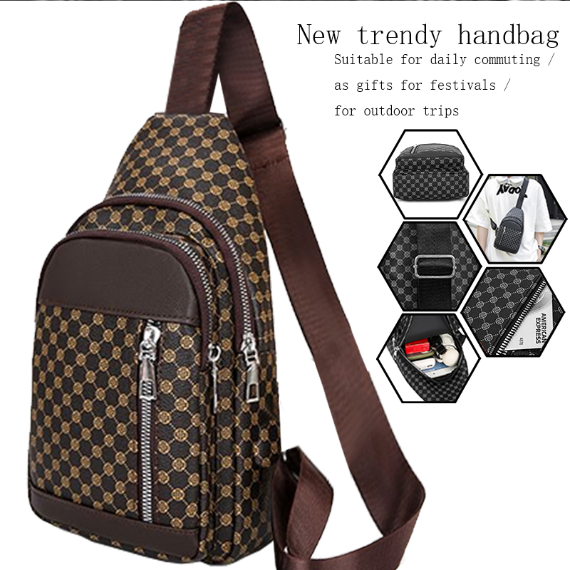 Women Accessories Pouch - Tas Dada Fungsional Gaya Netral untuk