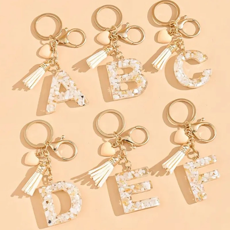 Gantungan Kunci Alfabet A-Z, H - Women Accessories In English ulasan dan harga