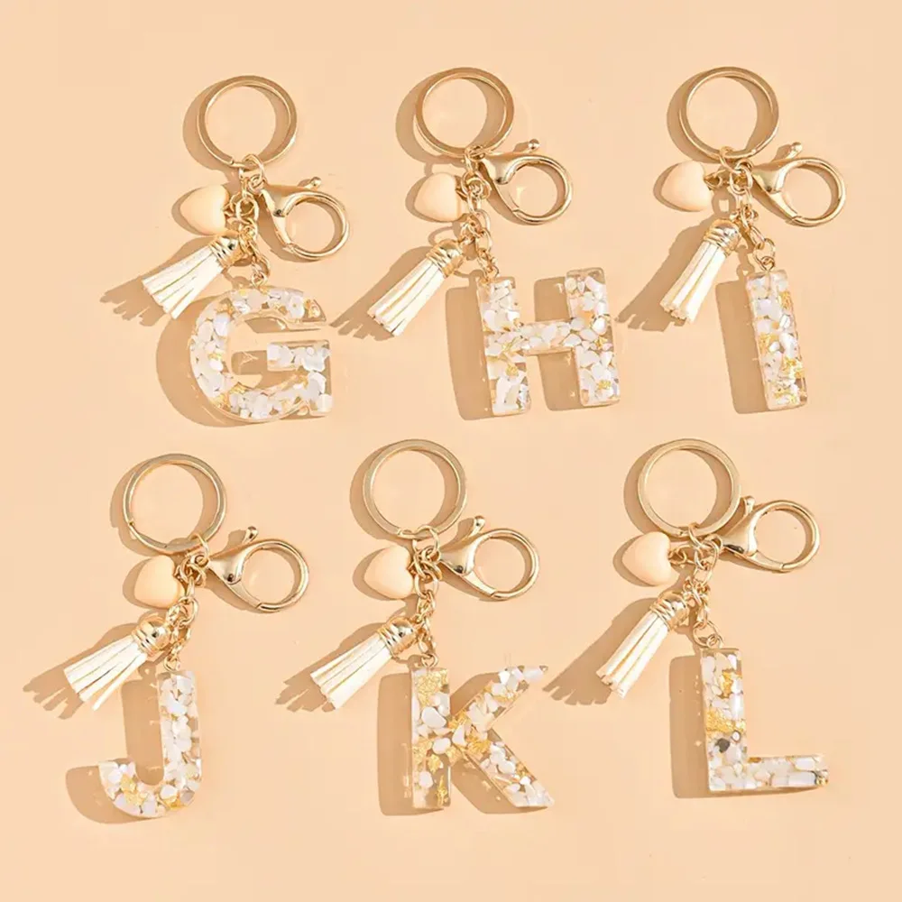 Gantungan Kunci Alfabet A-Z, H - Women Accessories In English ulasan dan harga