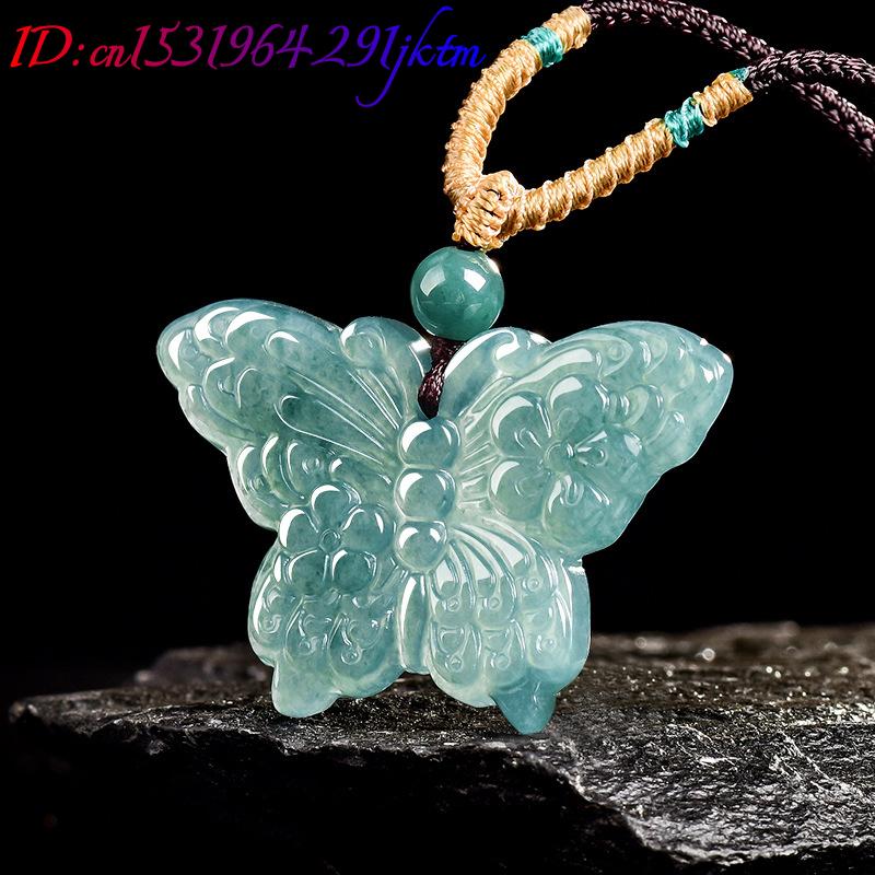 Kalung Liontin Kupu-kupu Giok  - Women Accessories To Gift ulasan dan harga