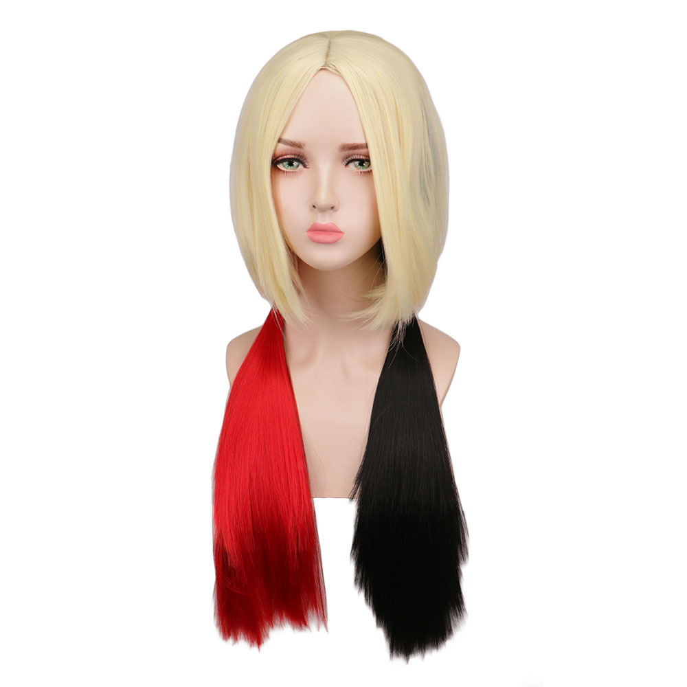 Wig Cosplay komik Suicide Squa - Women'S Harley Quinn Accessories ulasan dan harga
