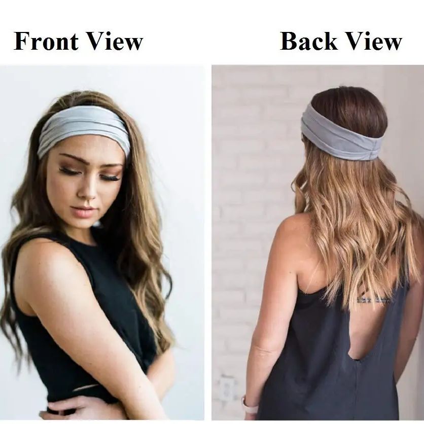Bando rambut elastis warna pol - Women'S Yoga Accessories ulasan dan harga