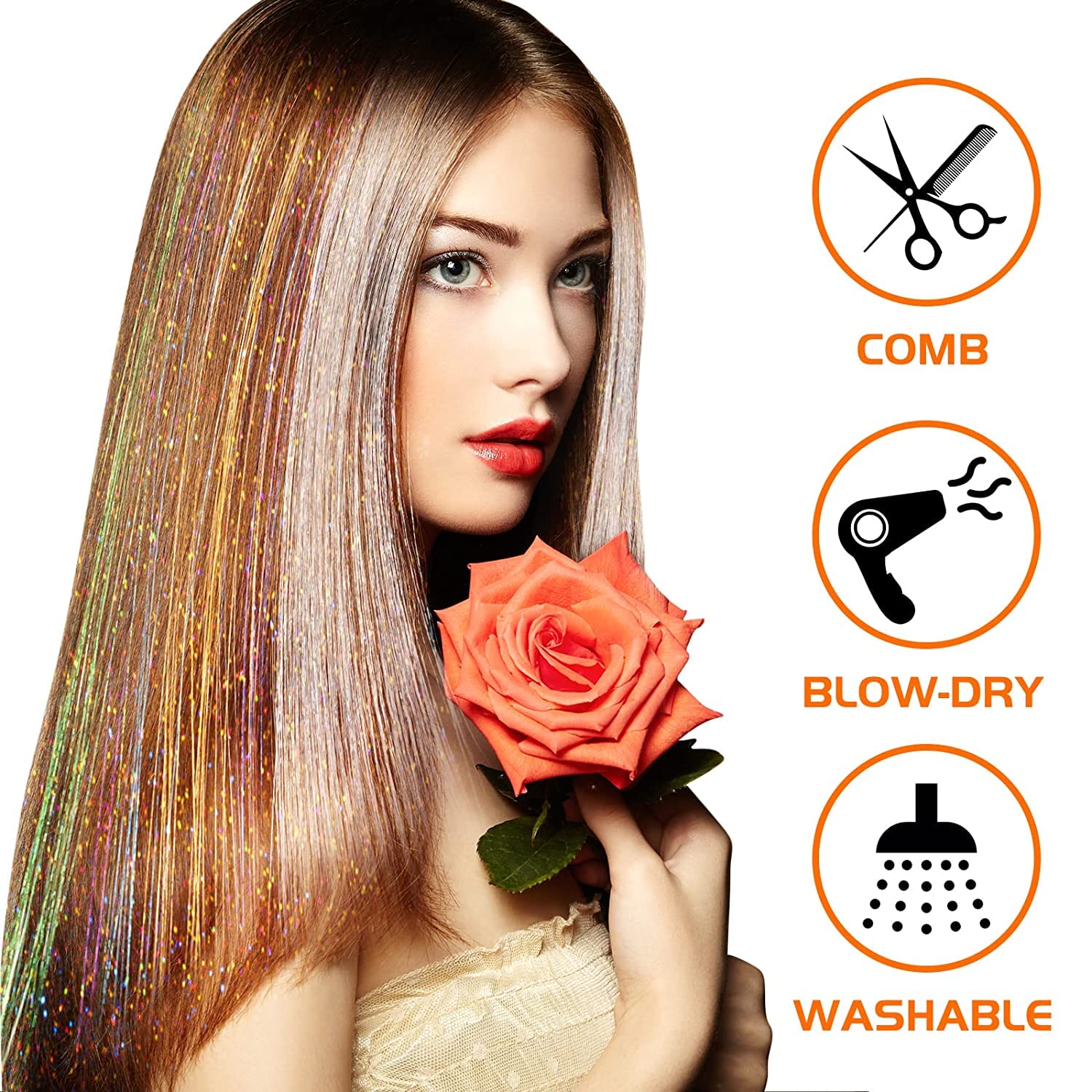 Ekstensi rambut perada 24 inci - Women Accessories Pack ulasan dan harga