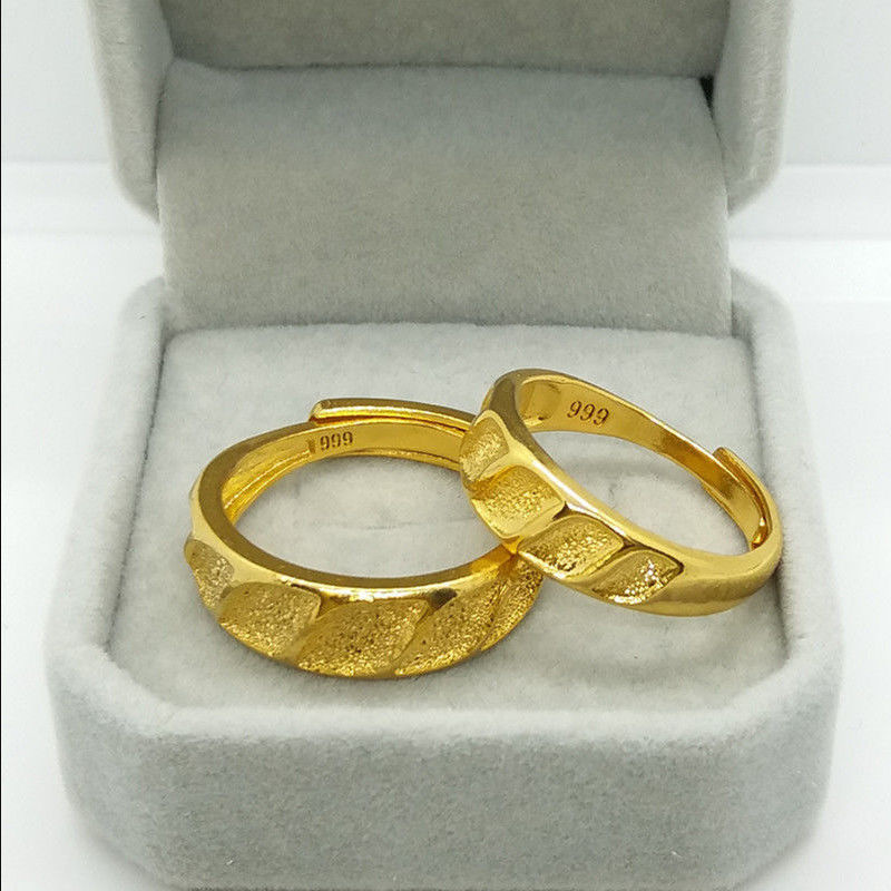 Cincin lapis murni klasik asli - Wrap Ring Gold ulasan dan harga