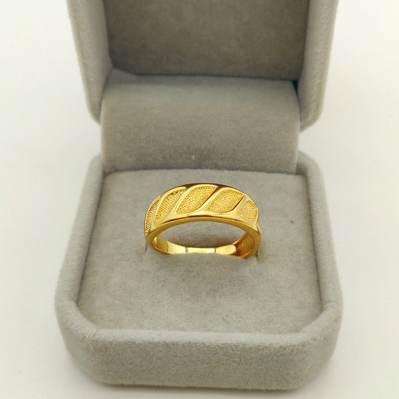 Cincin lapis murni klasik asli - Wrap Ring Gold ulasan dan harga