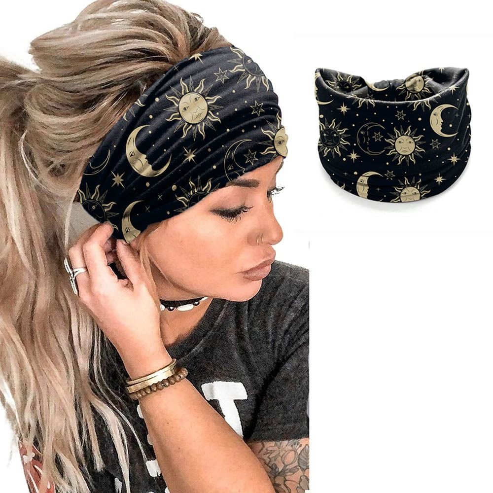 Ikat Kepala Elastis Lebar Baru - Women'S Yoga Accessories ulasan dan harga