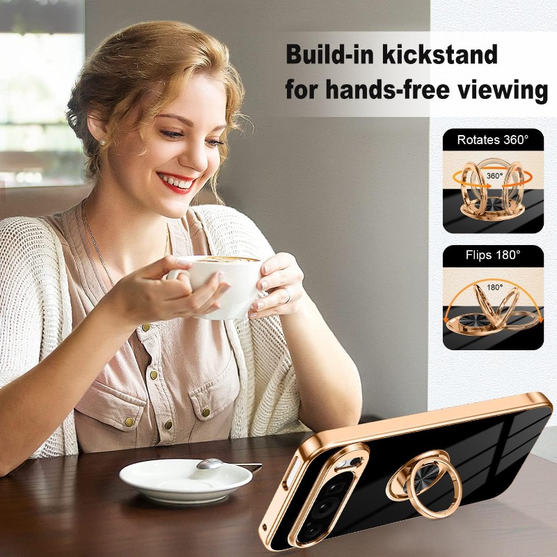 Casing HP Google Pixel 10 9 8  - Wrap Ring Gold ulasan dan harga