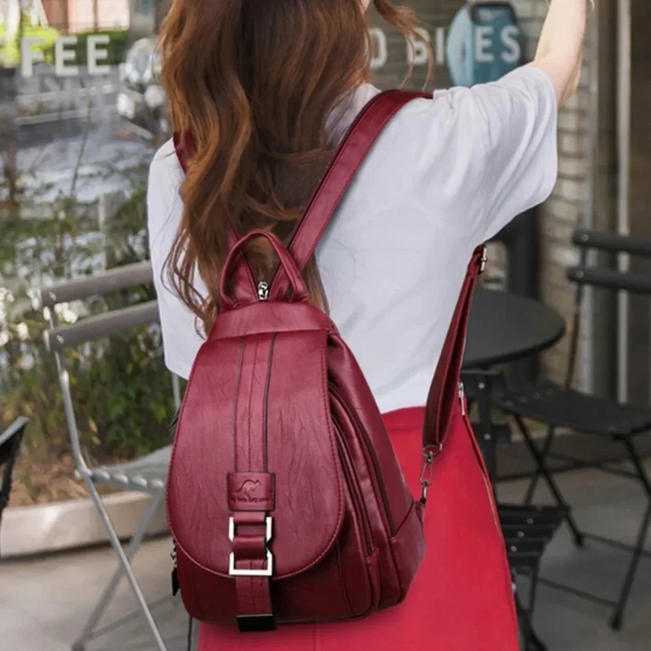Ransel kulit wanita multifungs - Women Accessories Pouch ulasan dan harga