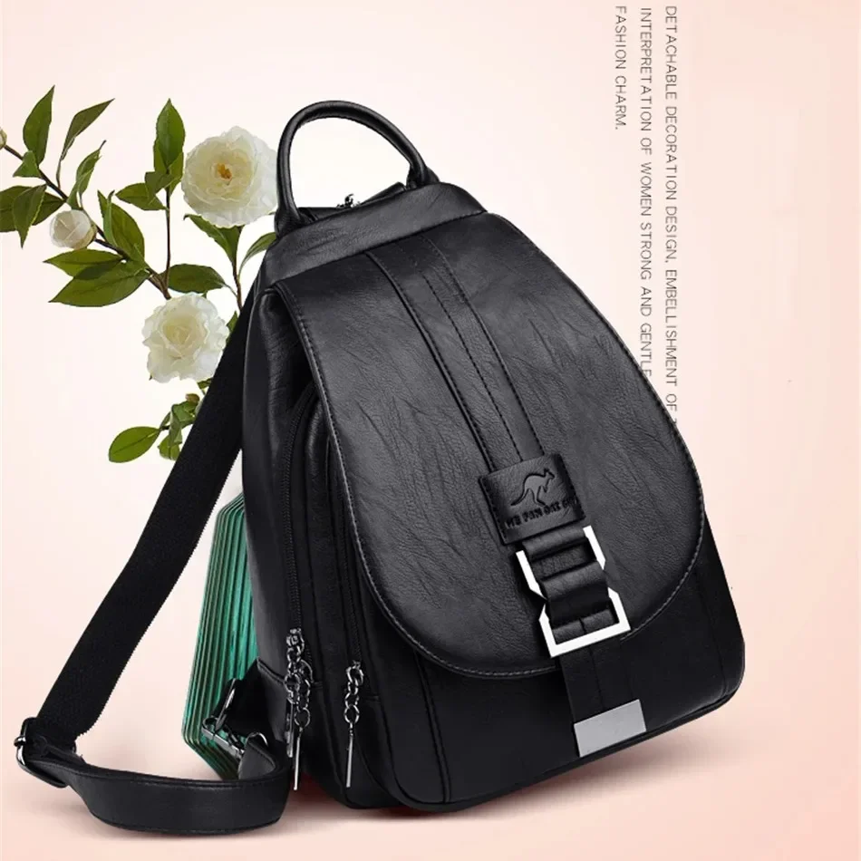 Ransel kulit wanita multifungs - Women Accessories Pouch ulasan dan harga