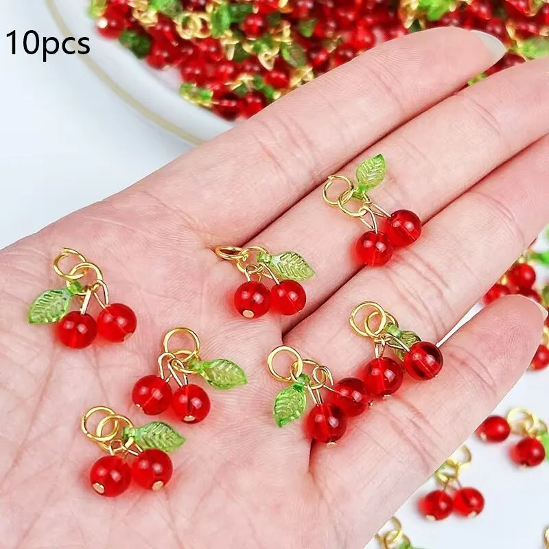 10 Pak 18X18Mm Liontin Akrilik - Women Accessories Pack ulasan dan harga