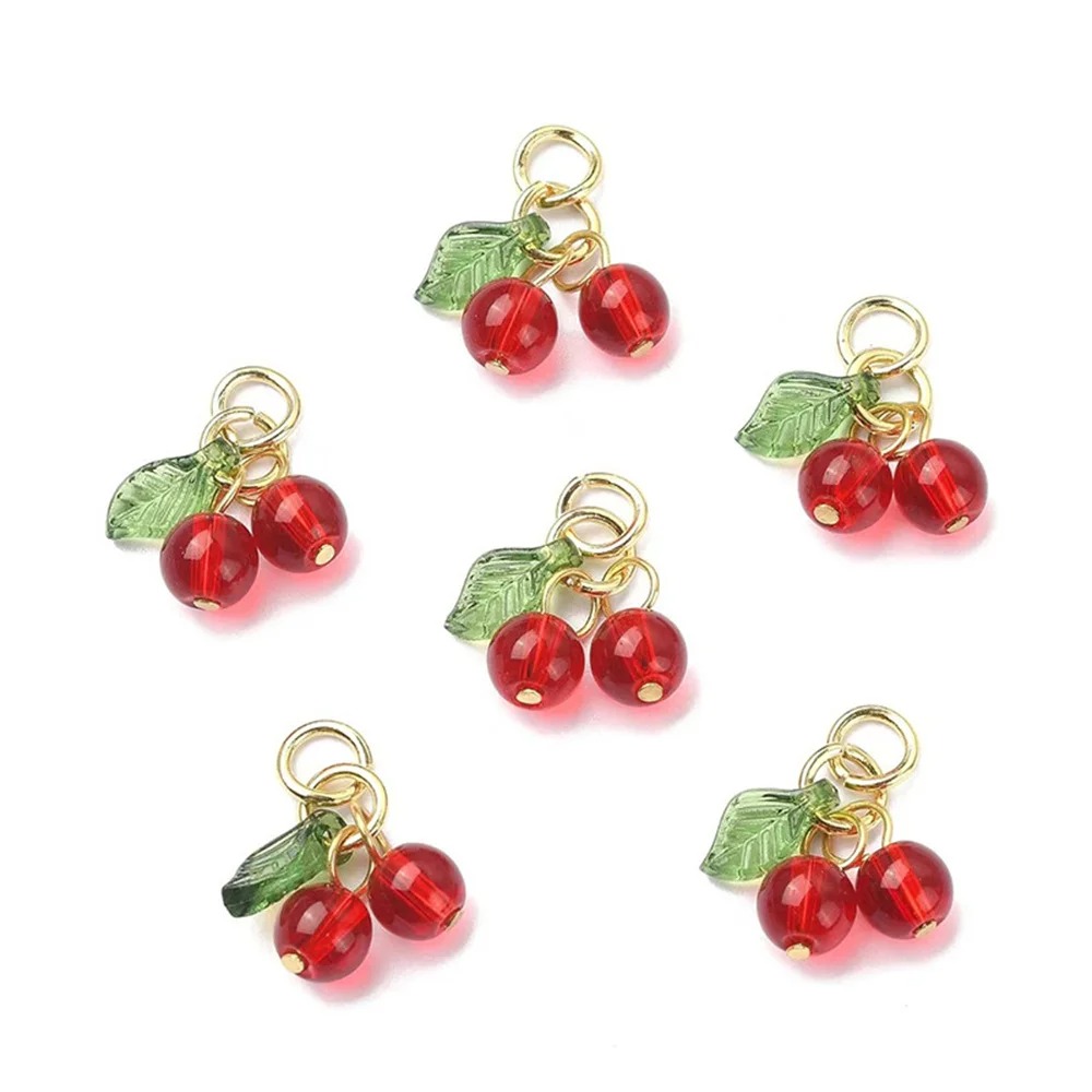 10 Pak 18X18Mm Liontin Akrilik - Women Accessories Pack ulasan dan harga