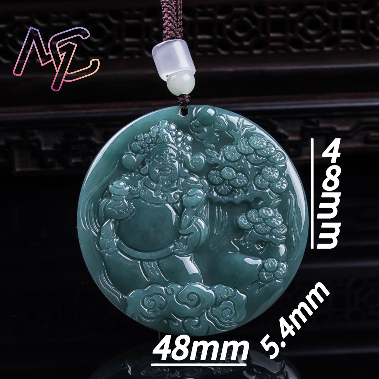 Liontin Jadeite Burma Dewa Kek - Women Accessories To Gift ulasan dan harga