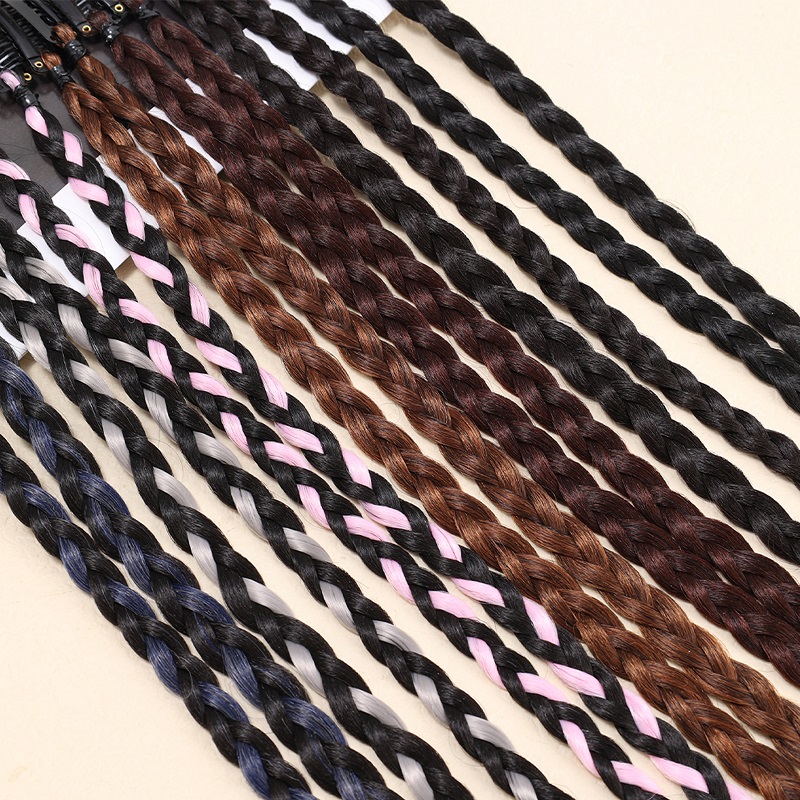 WIGSIN Wig kepang 2 buah sinte - Women Accessories Pack ulasan dan harga