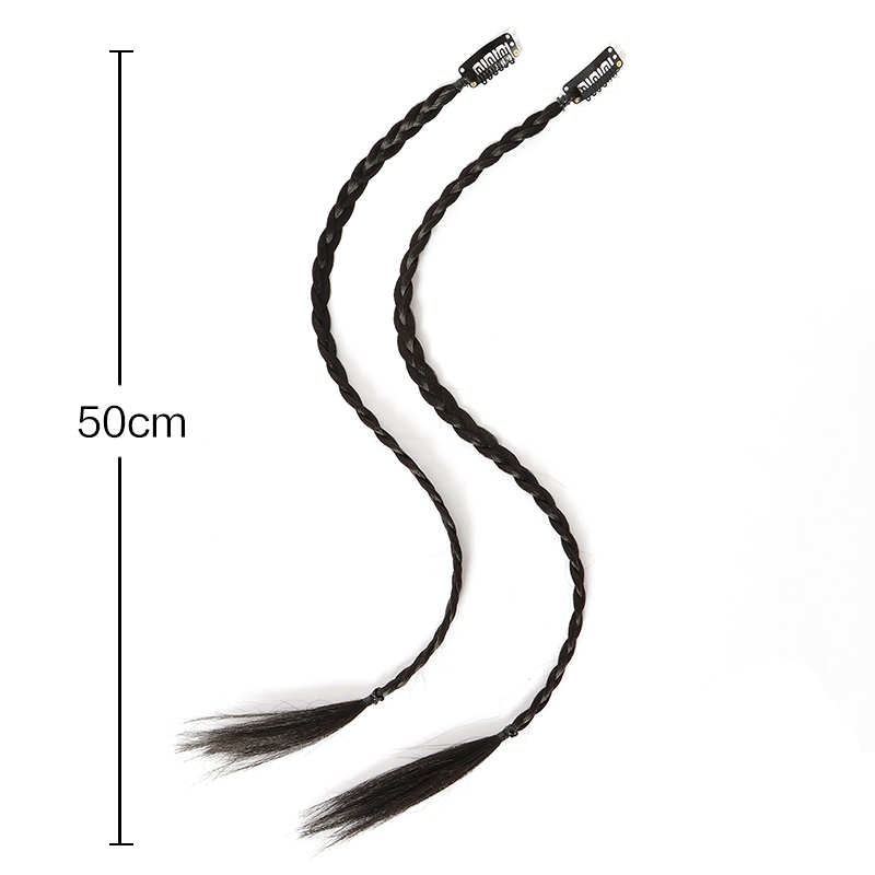 WIGSIN Wig kepang 2 buah sinte - Women Accessories Pack ulasan dan harga