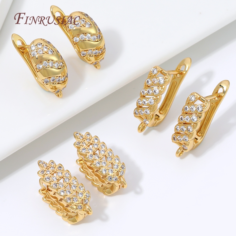 Anting Huggie Hoop Berlapis Em - Wrap Ring Gold ulasan dan harga