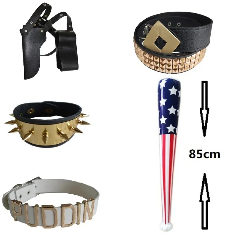 2025 Suicide Cosplay Squad Qui - Women'S Harley Quinn Accessories ulasan dan harga