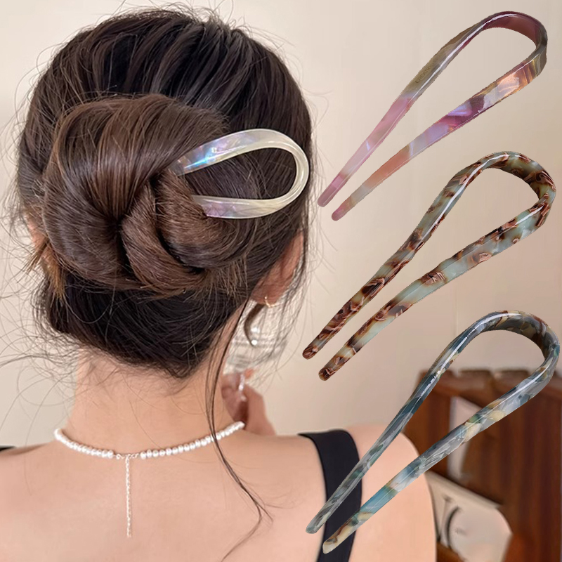 Stik Rambut Berbentuk U Jepit  - Women Accessories On Sale ulasan dan harga