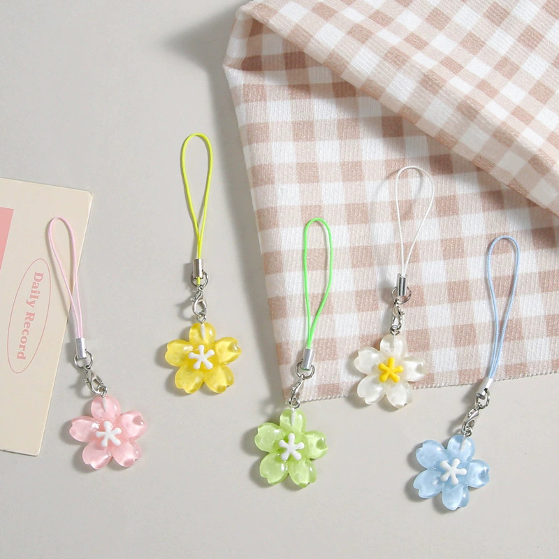 Rantai Ponsel Bunga Resin Warn - Women Accessories Pack ulasan dan harga