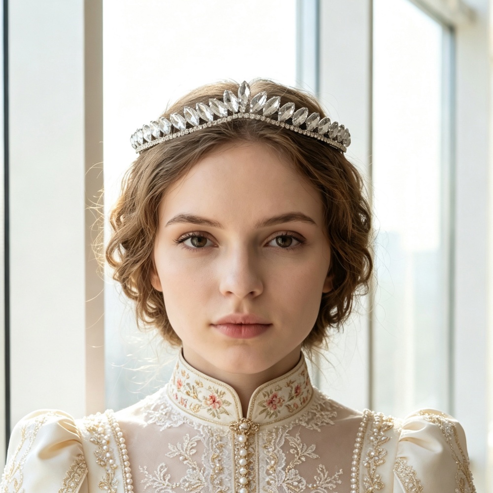 Tiara Rambut Kristal Minimalis - Women'S Hair Accessories Wedding ulasan dan harga