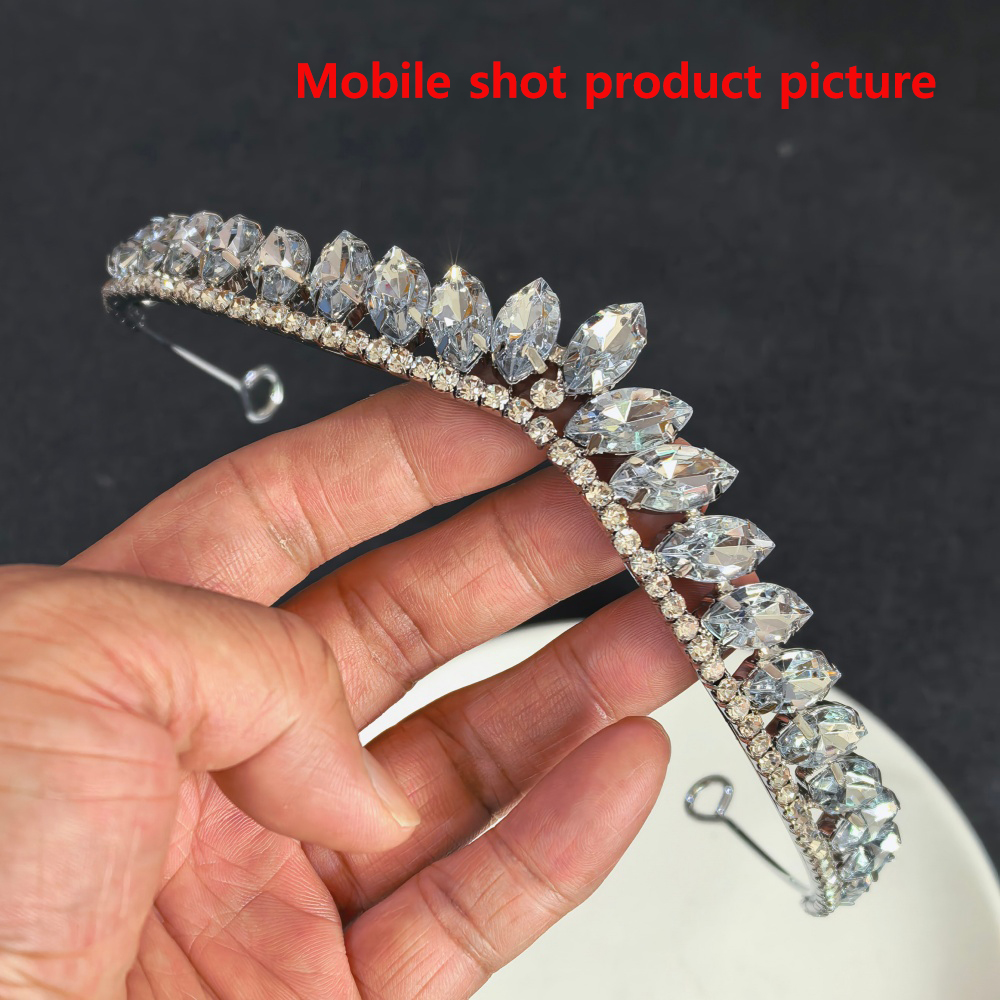 Tiara Rambut Kristal Minimalis - Women'S Hair Accessories Wedding ulasan dan harga