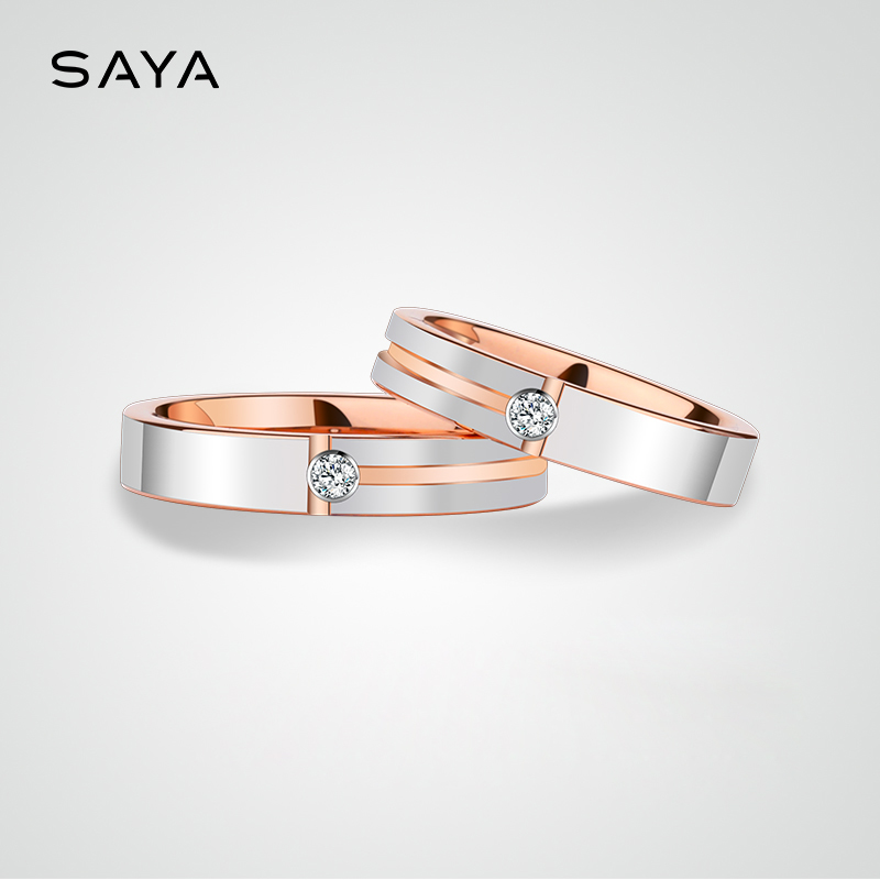 Cincin pernikahan untuk pria w - Wrap Ring Gold ulasan dan harga