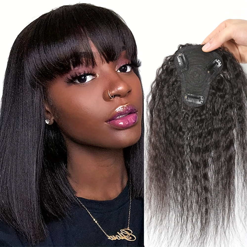Rambut Topper Lurus Keriting d - Women Accessories On Sale ulasan dan harga