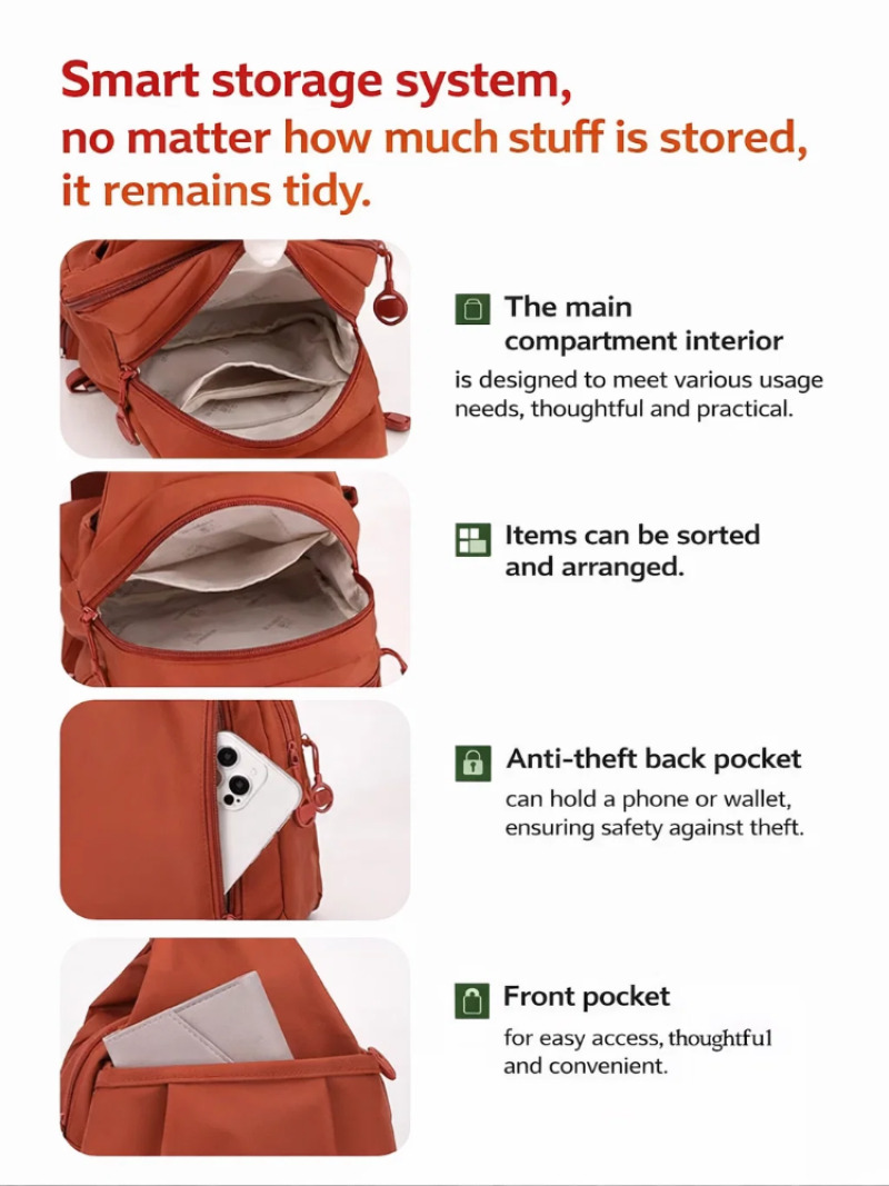 Ransel Mini Ringan Wanita, Tas - Women Accessories Pouch ulasan dan harga